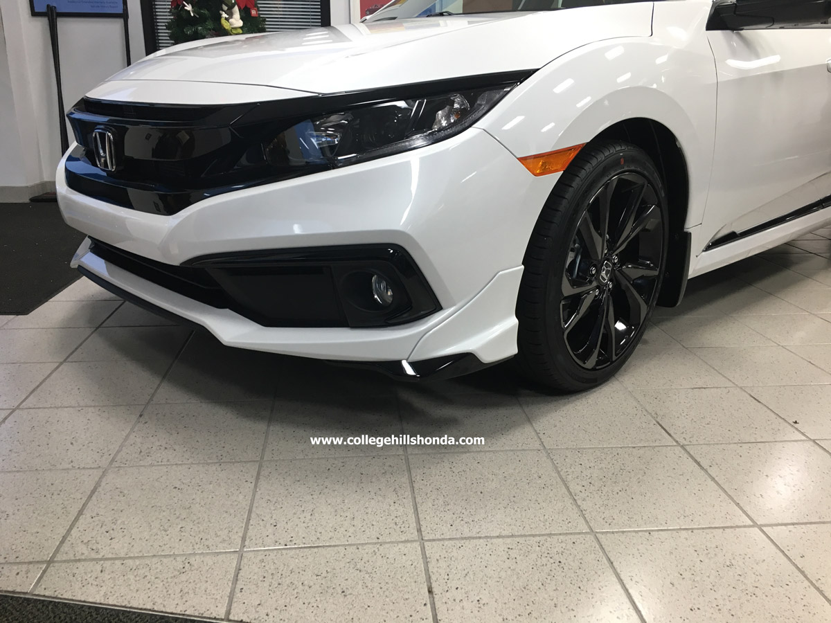 Honda Civic Front Underbody Spoiler F Tba