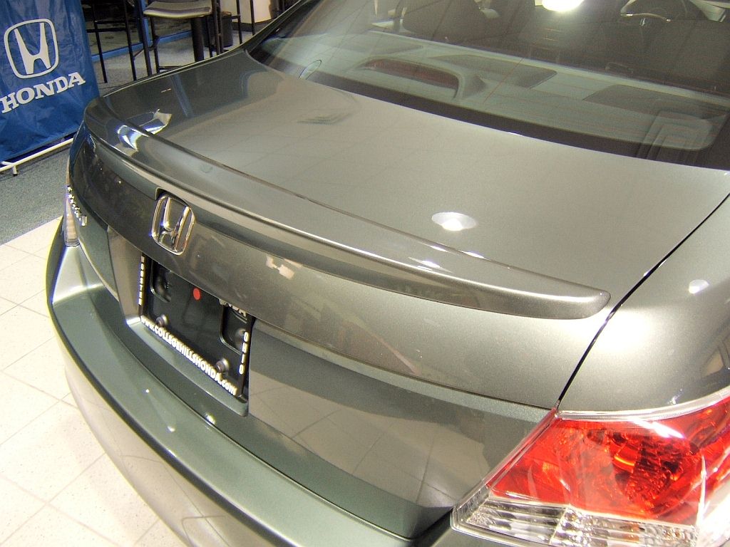 2009 Honda accord coupe deck lid spoiler #2