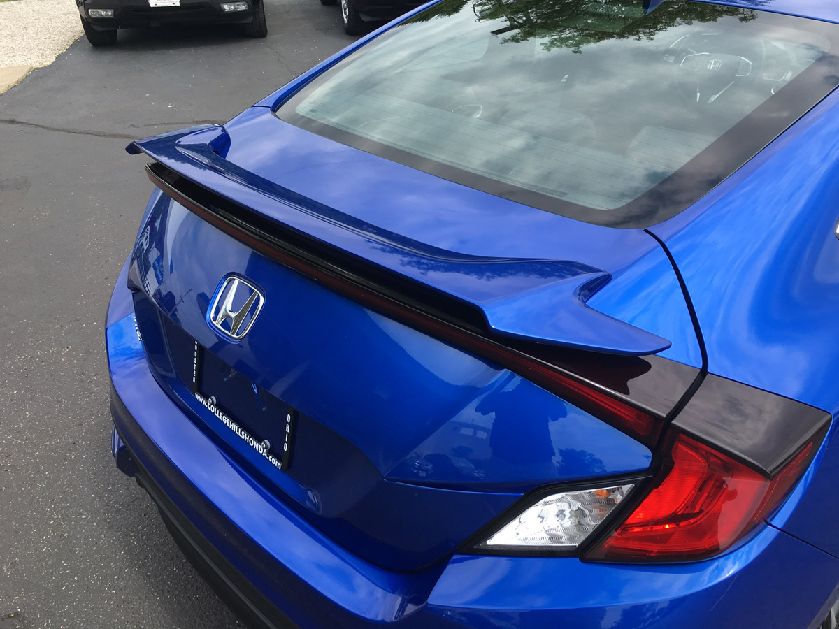 2016-2020 Honda Civic 2dr Wing Spoiler - 08F13-TBG