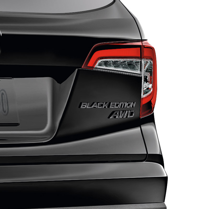 20162024 Honda Gloss Black AWD Emblem 08F20TGS100A