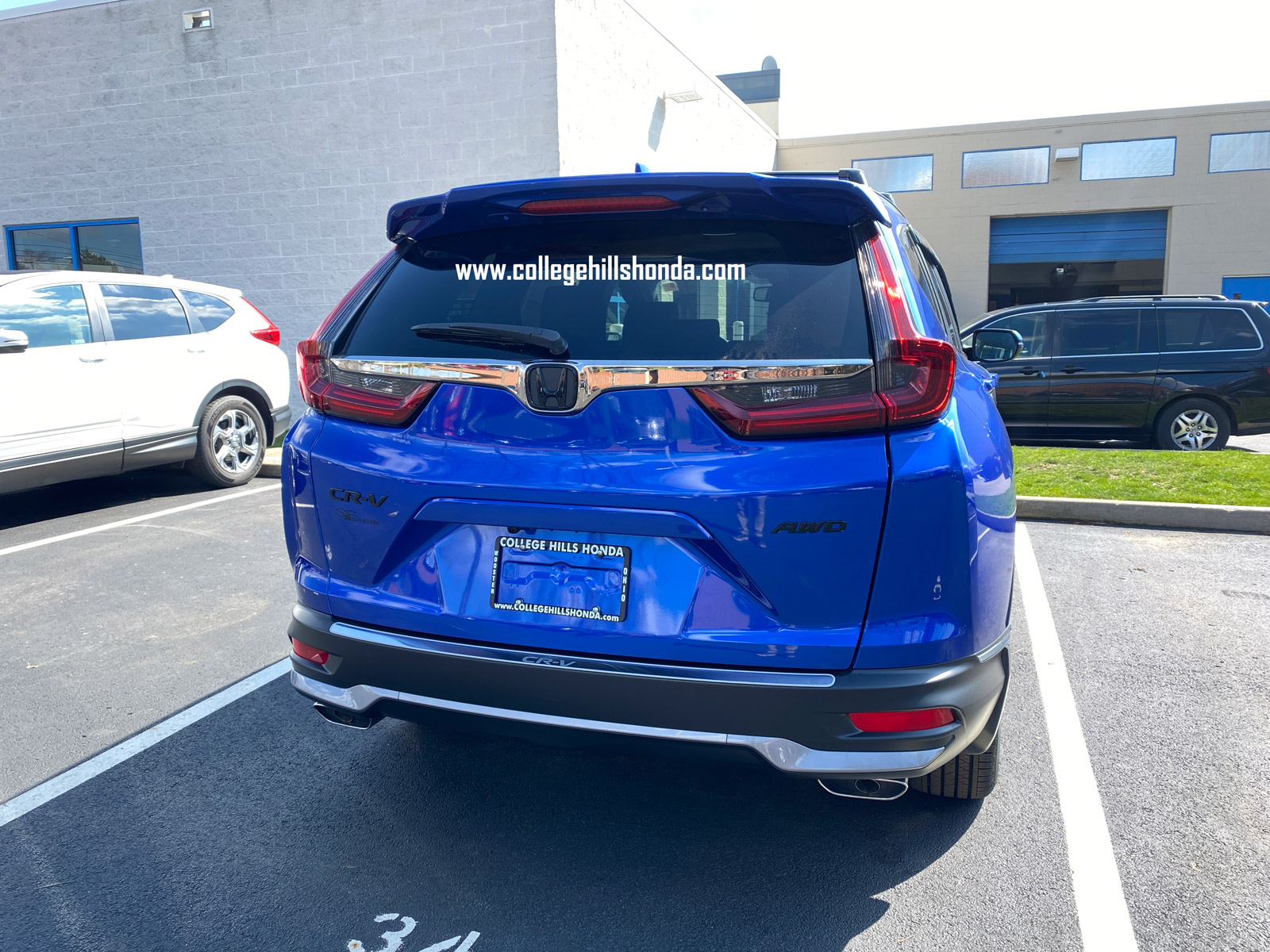 2017-2022 Honda CR-V Gloss Black H-Mark and CR-V Emblems - 08F20 