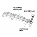 Hands Free Tailgate Trailer Hitch Adapter