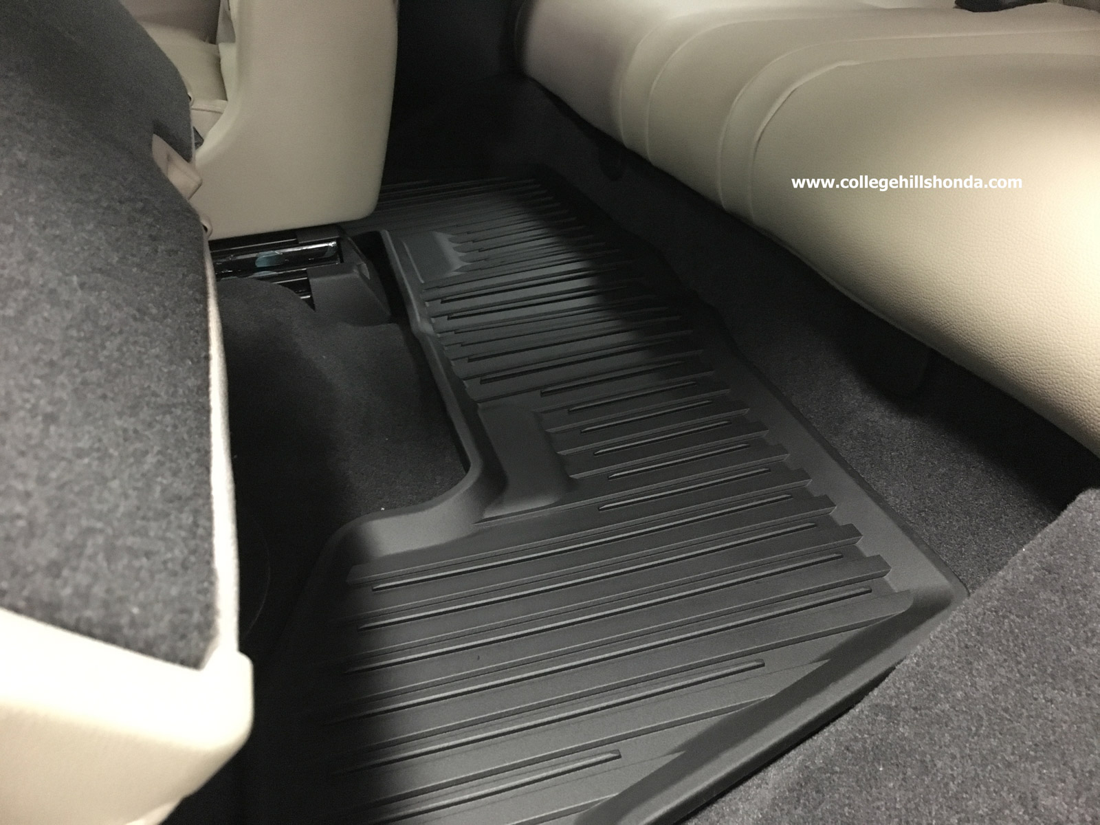 2016-2021 Honda Pilot OEM Black Carpet 3Pc Floor Mats # 83600-TG7