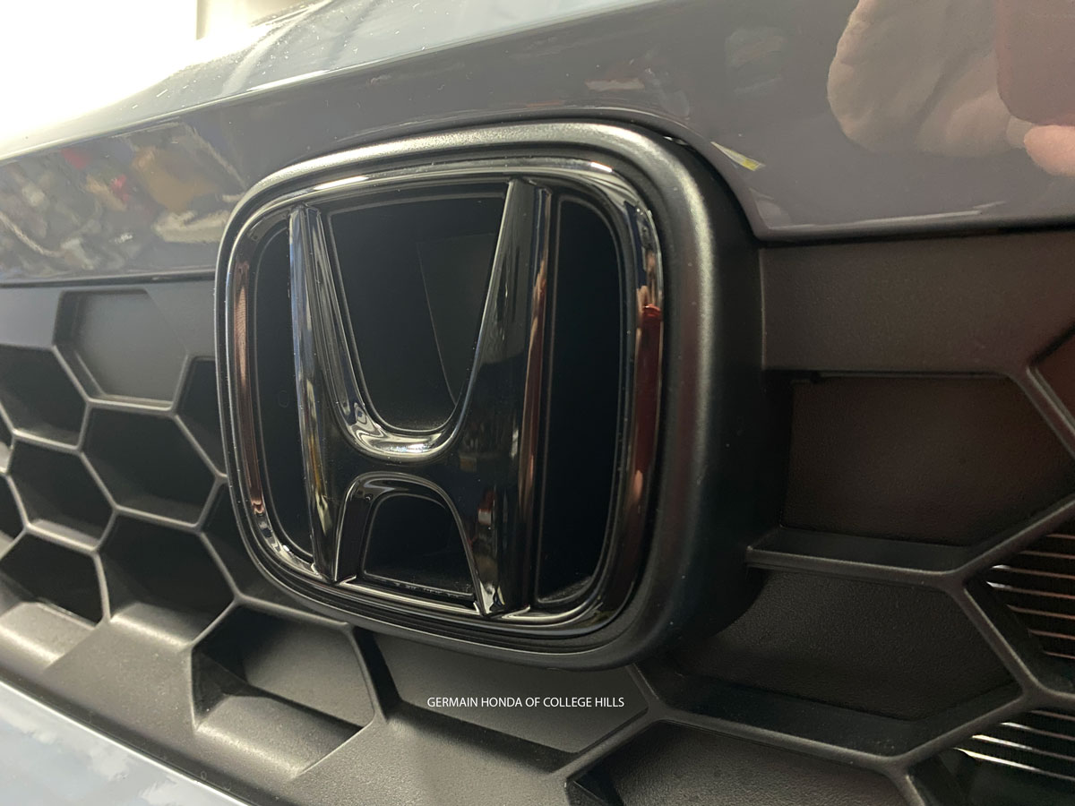 20222024 Honda Civic Hatchback Gloss Black HMark & Civic Emblems