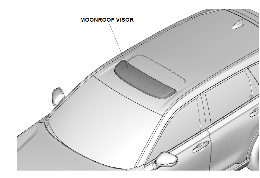 20232024 Genuine Honda CRV Moonroof Visor 08R013A0100