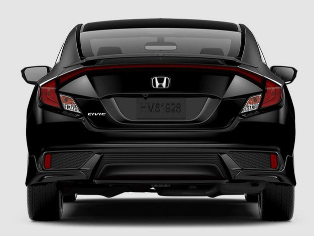 2016-2020 Honda Civic 2dr Rear Underbody Spoiler - 08F03-TBG